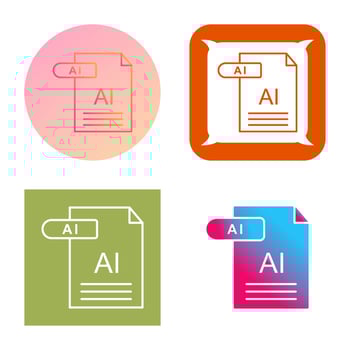 AI Vector Icon