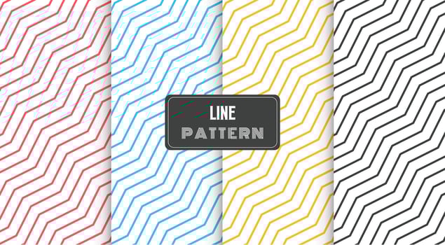 geometric minimal line pattern vector