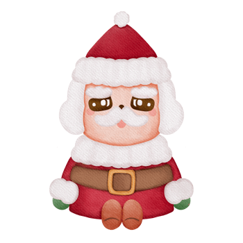 Christmas Santa Claus isolate cute Santa ,Christmas gift png