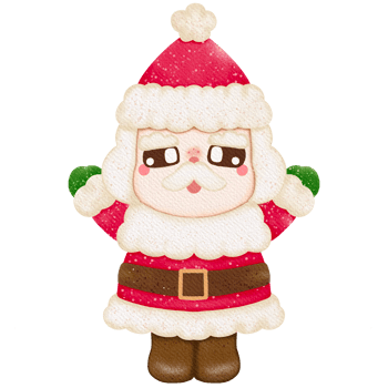 Christmas Santa Claus isolate cute Santa ,Christmas gift png