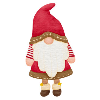 Gnome cute wartercolor png