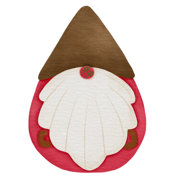 Gnome cute wartercolor png