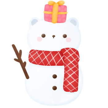 Watercolor snowman,Christmas Christmas gift png