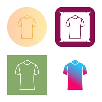Polo Shirt Vector Icon