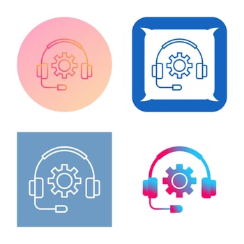 Customer Support Vector Icon