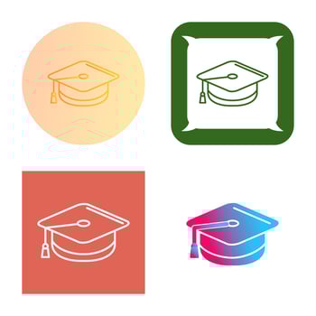 Mortarboard Vector Icon