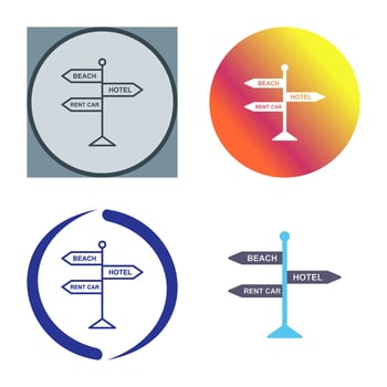 Signboard Vector Icon