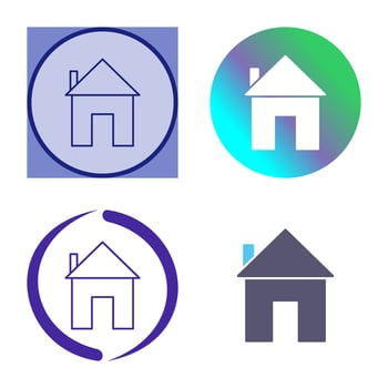 Unique Homepage Vector Icon