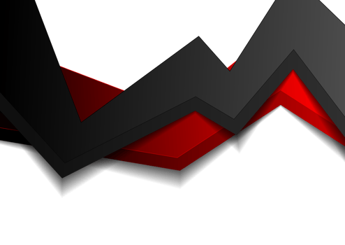 Black red abstract 3d geometric background png