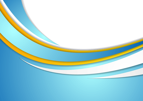 Colorful abstract corporate waves modern background png