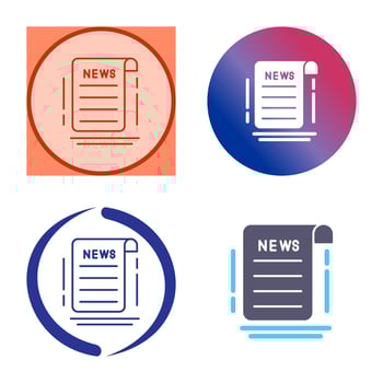 News Vector Icon