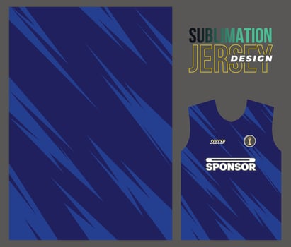 Vector jersey sports design for racing cycling football gaming motocross