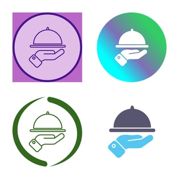 Waiter Vector Icon