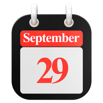 3D Render Of UI Icon September Day 29 png