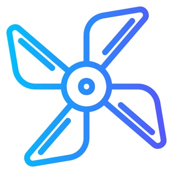 cooler gradient icon vector