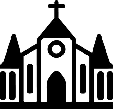 church icon vecor vector