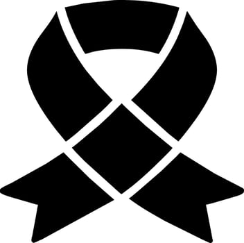 ribbon icon vector