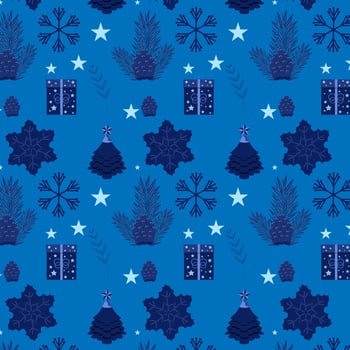 Christmas Seamless Vector Pattern Design