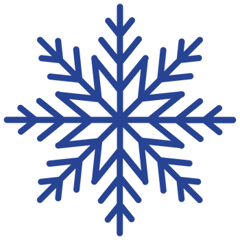 snowflake clipart - snowflake icon, winter snow flake, christmas decoration png
