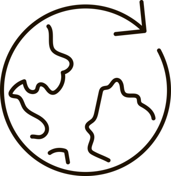 eco earth line icon illustration png