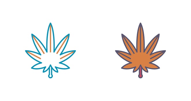 Weed Vector Icon