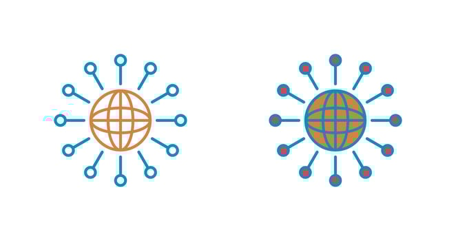 Networking Vector Icon