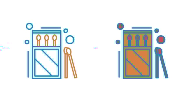 Matches Vector Icon