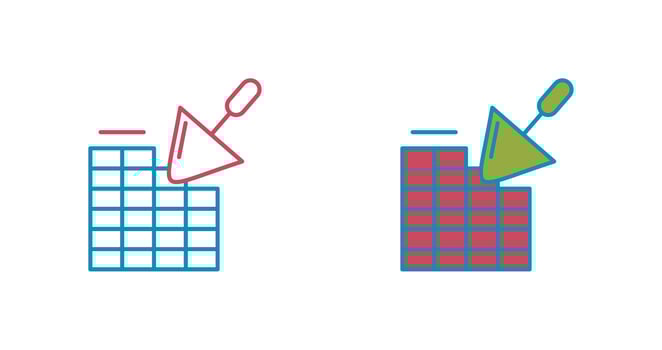 Brickwall Vector Icon