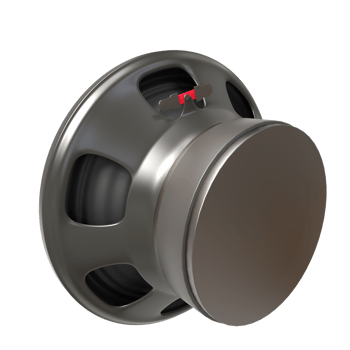 High-Fidelity 3D Audio Speaker Illustration - Sound Technology and Entertainment Concept png
