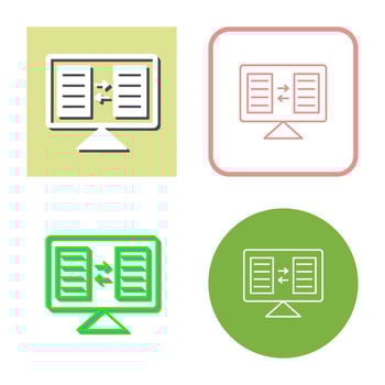 File Sharing Vector Icon