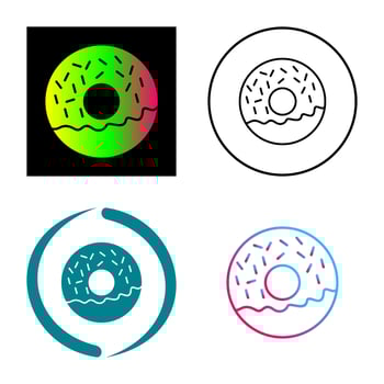 Doughnut Vector Icon