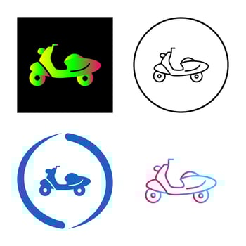 Scooter Vector Icon