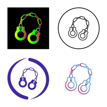 Handcuff Vector Icon