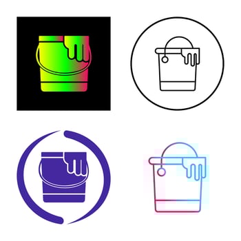 Paint Bucket Vector Icon
