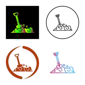 Shovel Vector Icon
