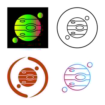 Jupiter Vector Icon