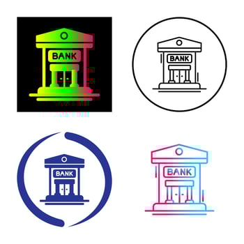 Bank Vector Icon