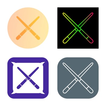 Pool Cue Vector Icon