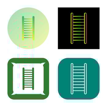 Unique Ladders Vector Icon