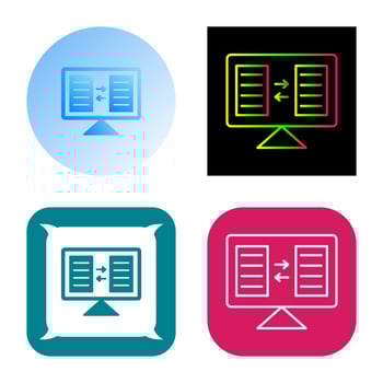 File Sharing Vector Icon