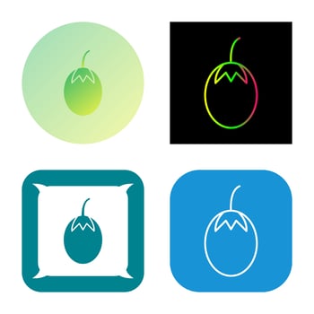 Vegetable plant Vector Icon