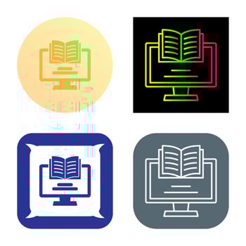Monitor Vector Icon
