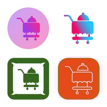 Room Service Vector Icon
