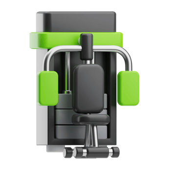Gym equipment Weight  3d illustration png