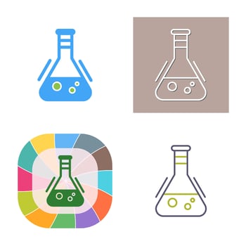 Flask Vector Icon