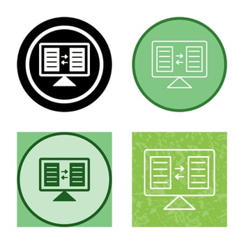 File Sharing Vector Icon