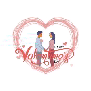 Man and Women icon.Romantic couple and hearts shape. vector