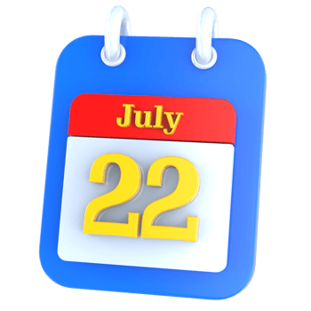 icon calendar 3D Rendering png