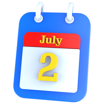 icon calendar 3D Rendering png