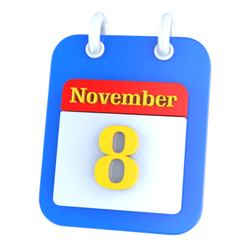 icon calendar 3D Rendering png